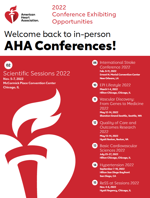 AHA 2022 Conferences Brochure
