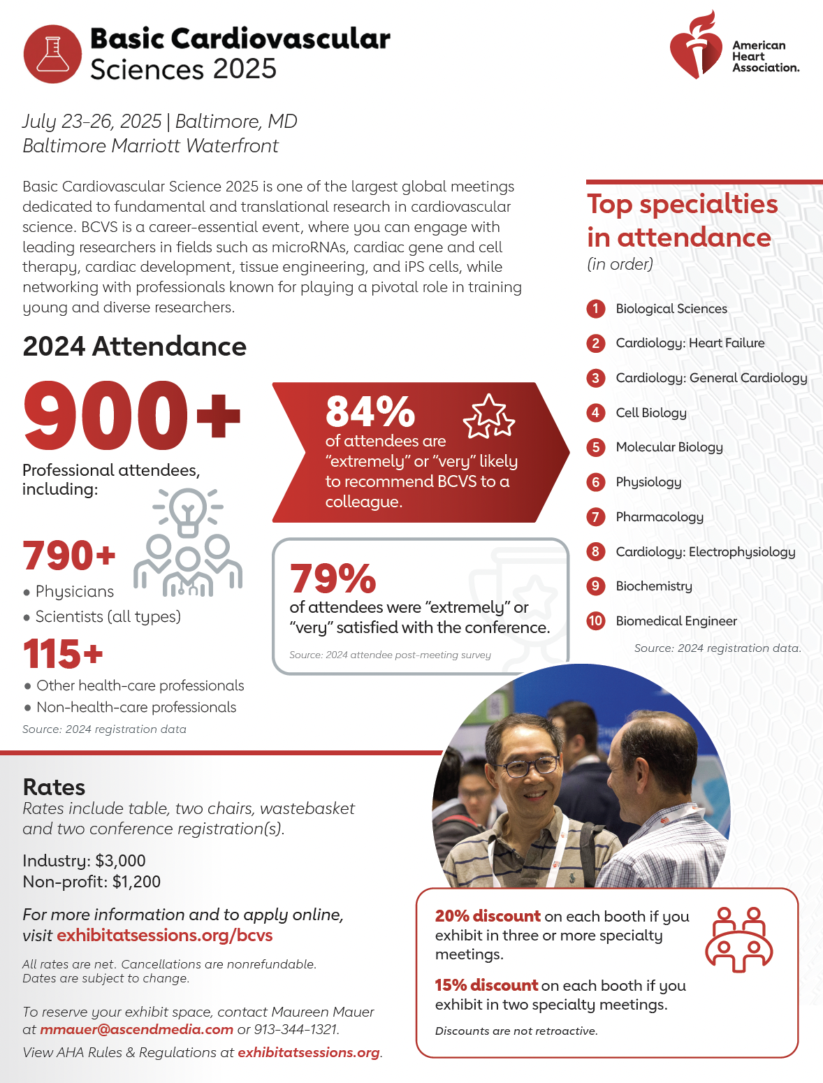 AHA 2025 Conferences Brochure
